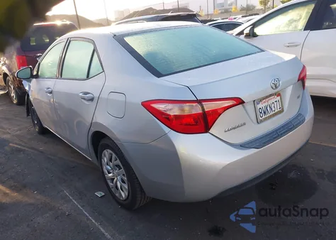 2018 Toyota Corolla Le from USA, damaged, VIN 5YFBURHE8JP838284